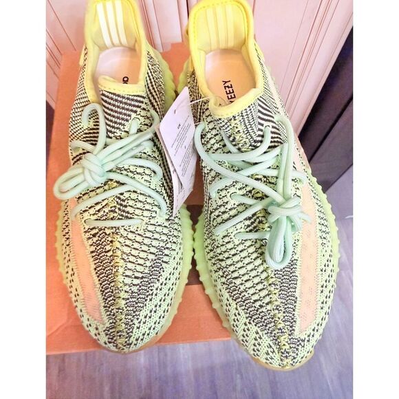 Adidas Yeezy Men's Boost 350 V2 Yeezreel Non-Reflective Sneaker Shoes Sz 8.5 NWT